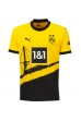 Borussia Dortmund Julian Brandt #19 Jalkapallovaatteet Kotipaita 2023-24 Lyhythihainen
